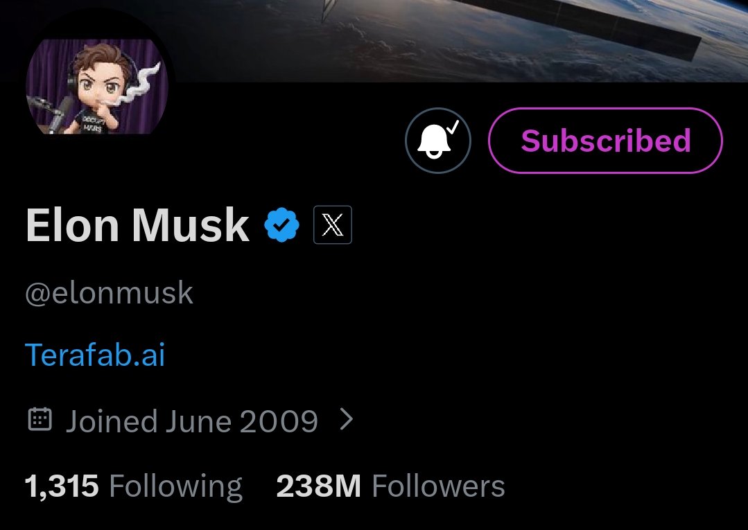7syfa's tweet photo. I am grateful for everything he has done for humanity and the value he offers for just existing 🚀 https://t.co/Lx4cAdZI4n