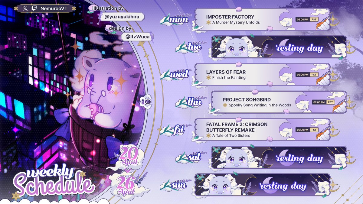 Nemuroo ☁️💜 Nightmare/Sweets Eating Baku tweet media