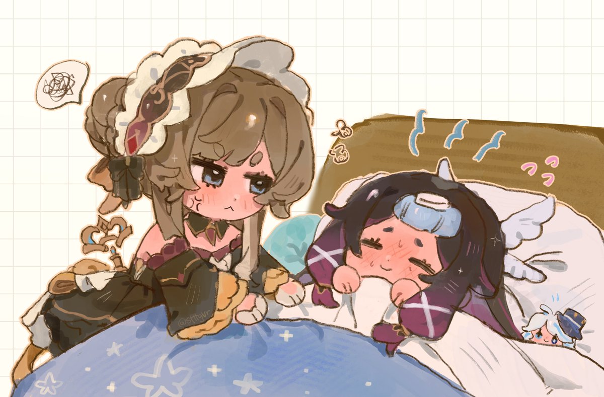 Hallooo!! Sorry for the lack of updates,,I’ve been really sick with a fever 😭😭😭—but all the comms are done! 

TYSM for all your support and patience with my work. Once I’m feeling better, I’ll start reaching out to everyone on the waiting list! Have a great day!!