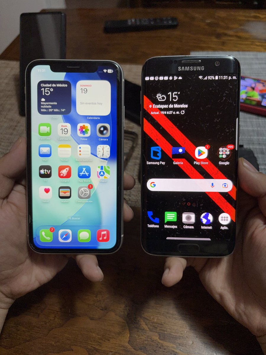 technofacil's tweet image. RETRO TECH IPHONE 11 / S7 EDGE

#iphone11 #S7EDGE