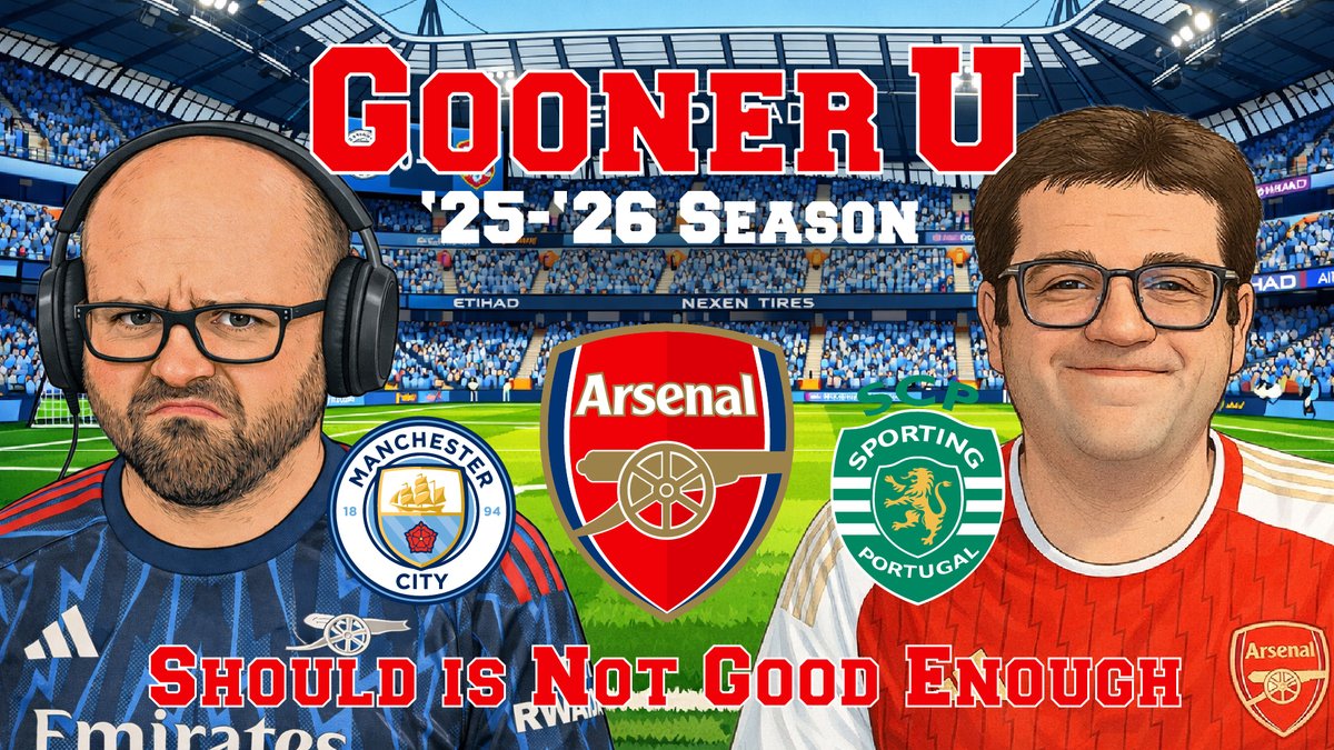 GoonerUShow's tweet photo. 🎙️ New Gooner U episode! #Arsenal reach the #ChampionsLeague semifinals, but the Man City defeat could prove massive in the title race. We hit the key moments, injuries, run-in pressure, and even check in on Spurs’ relegation… 👀⚽

#COYG #PremierLeague

https://t.co/cv1L7uPLSm https://t.co/5ateEt5pqA
