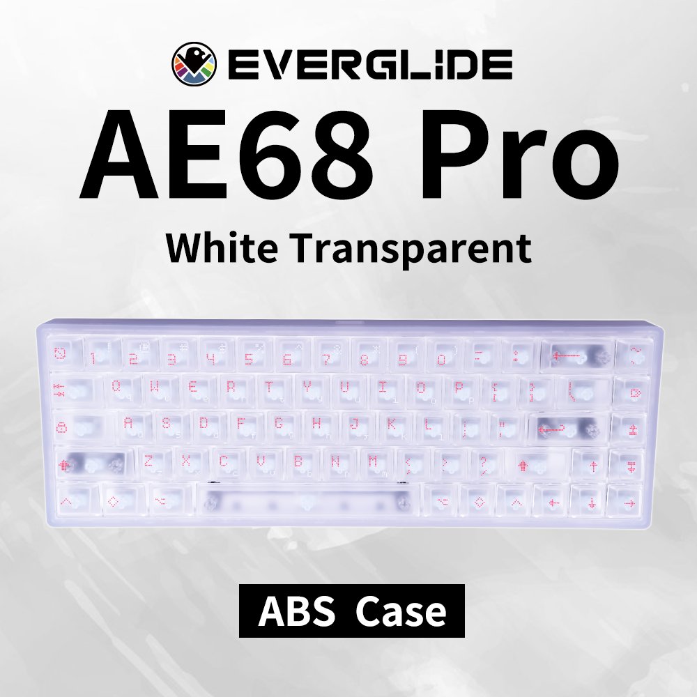 再入荷のお知らせ✉️】 EverGlide AE68 Pro ABSケースモデル 全カラー