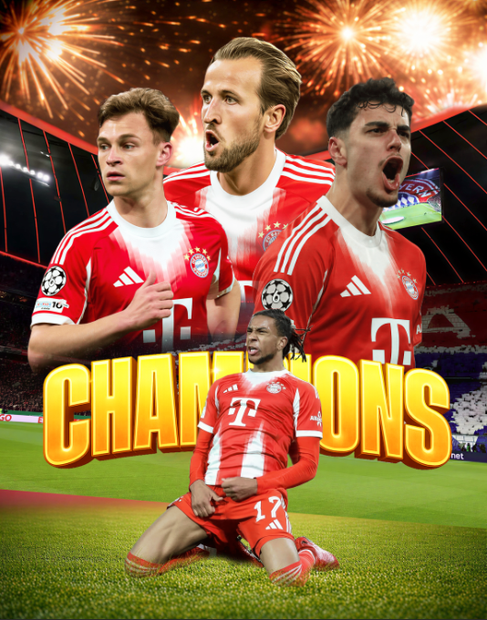 Graphics_Rush's tweet photo. It's official, Bayern Munich are the Bundesliga Champs for the 35th time
Hope y'all liked the design https://t.co/vibQOaxLQt