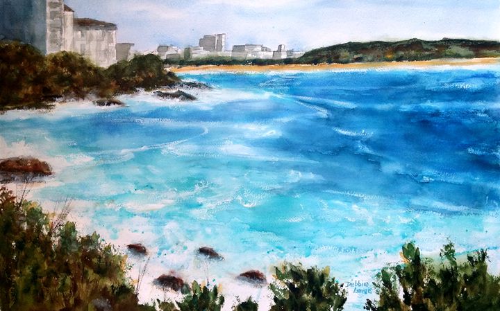 DLINLB's tweet photo. Art of the Day! "Wild Surf at Bondi Beach". Buy at: https://t.co/vvK1OjDY2s https://t.co/Oe6QBdPNbR