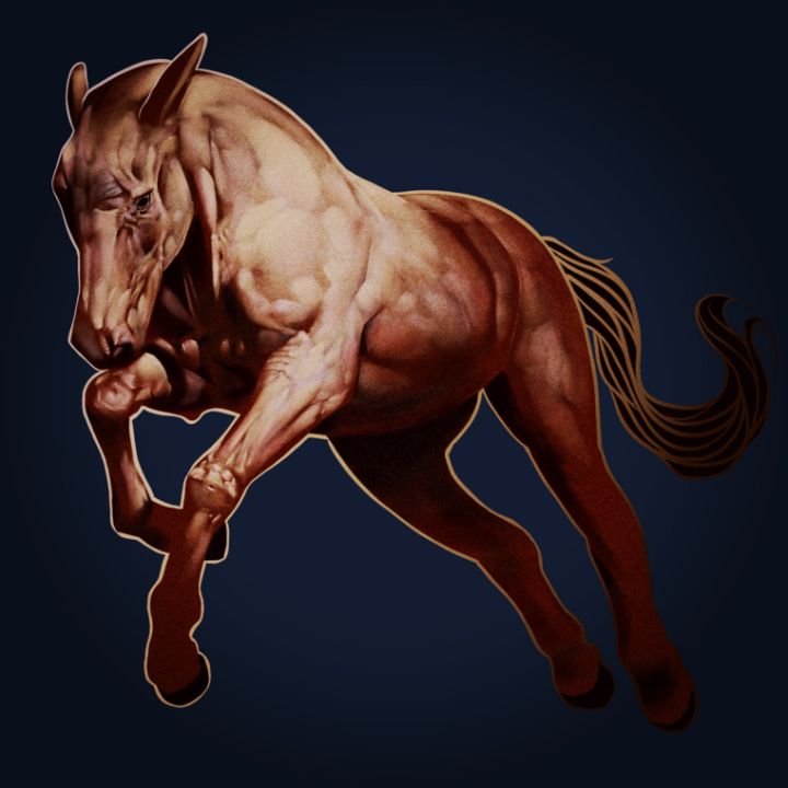 Art of the Day! "Horse". Buy at: ArtPal.com/ArthurColeArt?…