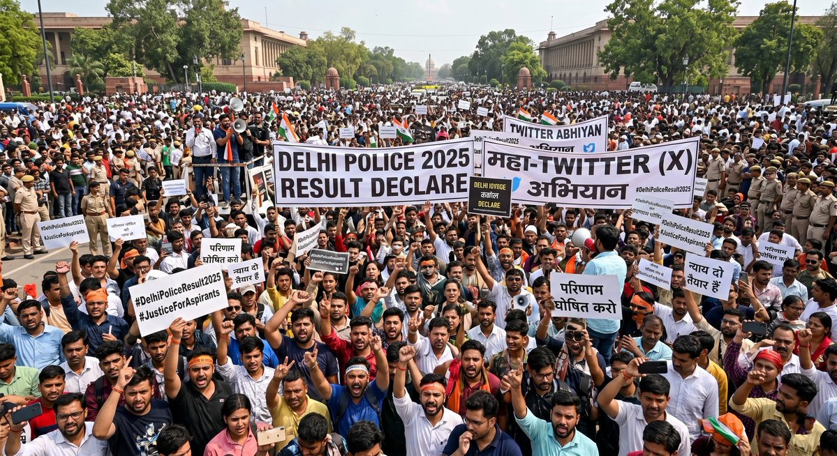 दिल्ली पुलिस भर्ती 2025 के बच्चे पिछले कई महीनों से अपने परिणाम की प्रतीक्षा कर रहे हैं। परीक्षा सफलतापूर्वक संपन्न हुए भी काफी समय बीत चुका है, ऐसे में परिणाम में हो रही देरी स्वाभाविक रूप से चिंता का विषय बन रही है।

निवेदन है कि संबंधित विभाग इस विषय पर शीघ्र संज्ञान लेते हुए