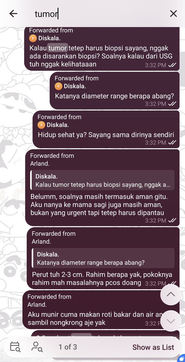 Pernah gue pengen menyudahi semuanya dan tiba tiba dia punya tumor, begonya, lagi, gue percaya.