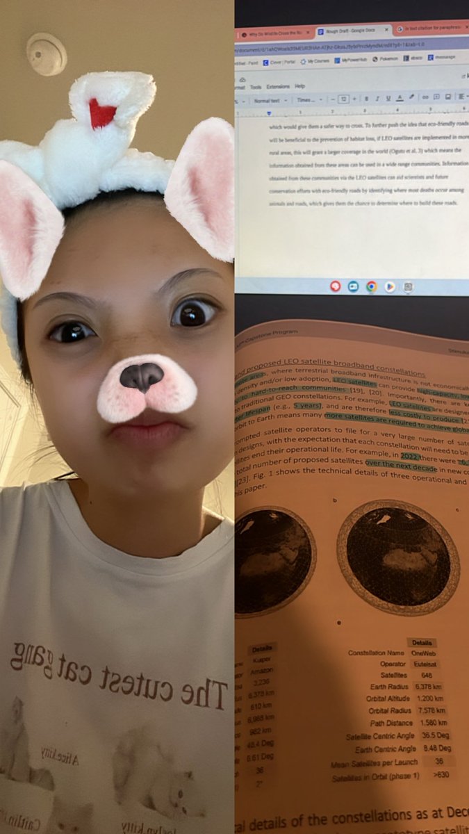 ankylosuarus's tweet image. IWA for ap seminar, I'm writing about satellites atm #tired