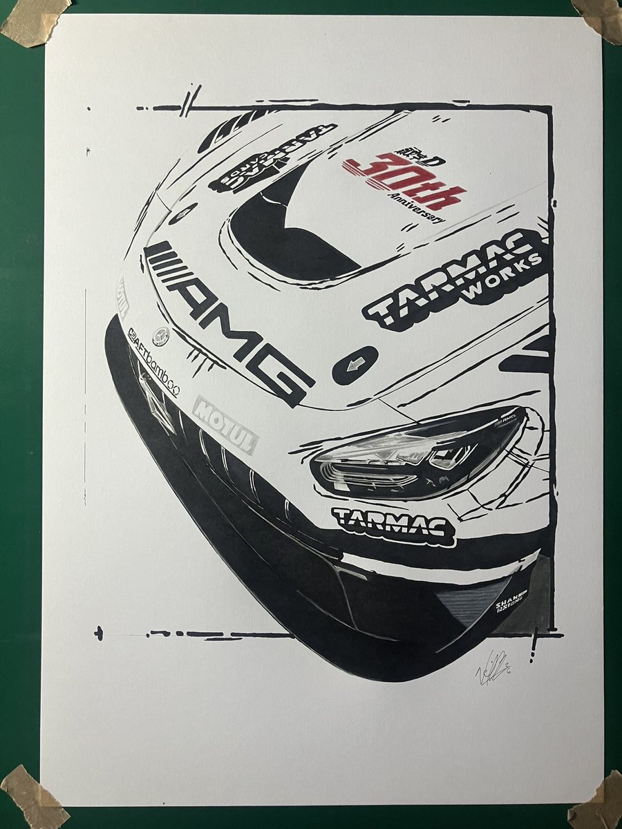 NGAutoArt's tweet image. Morning all! No #MondayDoodle today because I’m working on commissioned pieces. However, I WILL be drawing some of the weekend’s winners v soon - including #6hImola winning #Toyota &amp;amp; a #BTCC piece feat. Plato Racing!

Ps. These are all still (!) available.. A3, £145+p&amp;amp;p each.