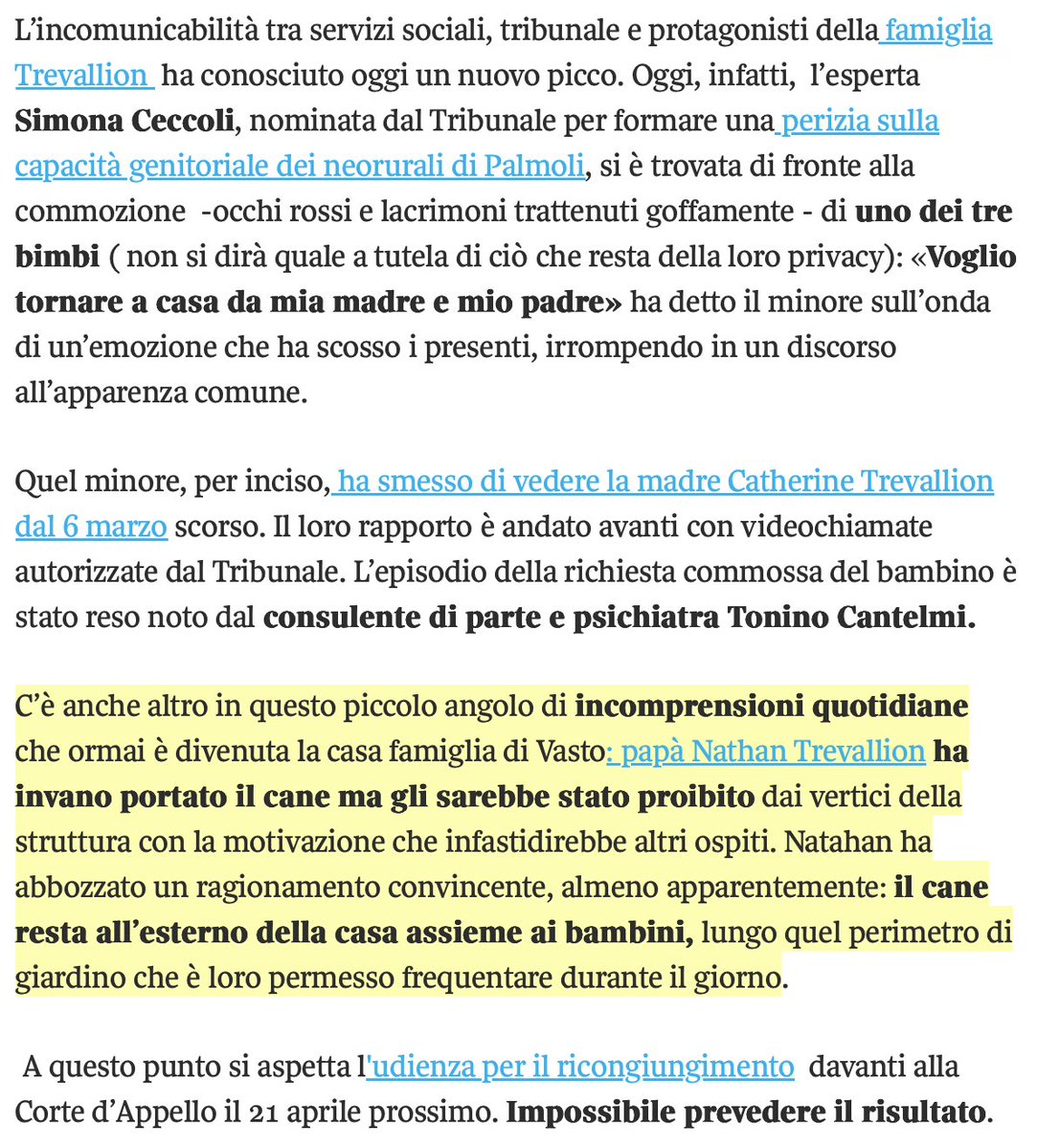 Luca__Pagani's tweet image. Questo è un comportamento sadico, crudelmente spietato e malvagio, che travalica i confini dell'umana ragionevolezza e sconfina nella bieca perversione.
#famigliadelbosco