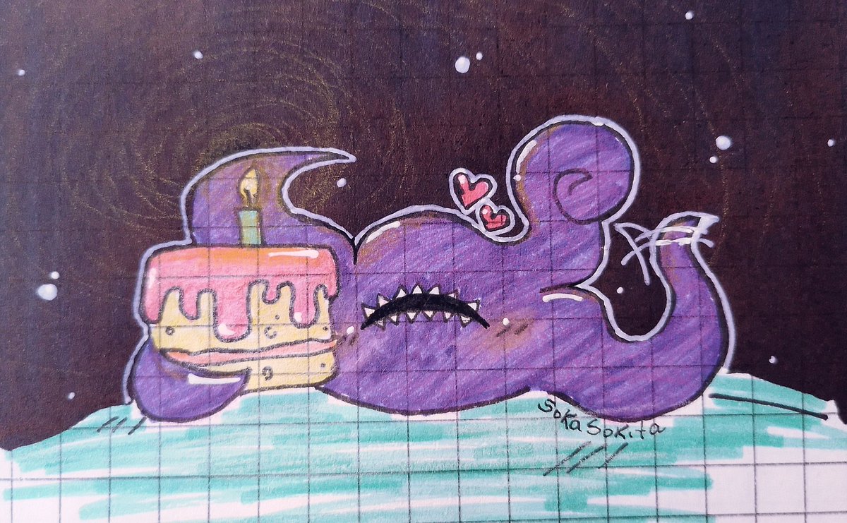 DesmonLuen09's tweet image. Bieeeeen, es el cumpleaños del Fresh! [20/04]🎂✨

Feli cumpleaños a nuestro parásito querido ✨
(Aunque el no quiera reconocer que su cumple es hoy) 
#undertale #fresh #freshsans #hbd #calacas