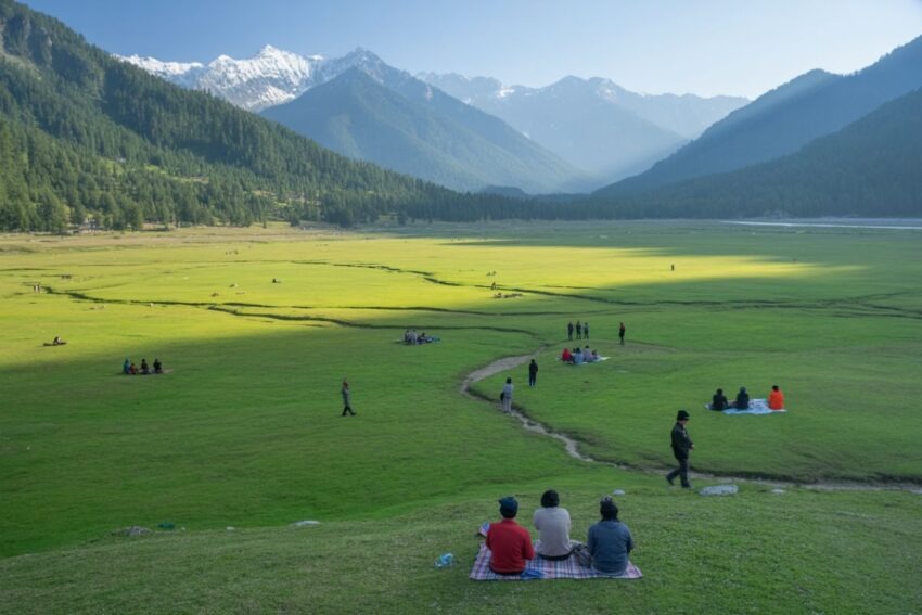 JannateKashmi07's tweet image. Ahead of the anniversary of the Pahalgam terror attack, security has been significantly strengthened across tourist hotspots in Kashmir to prevent any untoward incidents.

#Pahalgam #Kashmir #SecurityAlert #TourismSafety #JammuAndKashmir