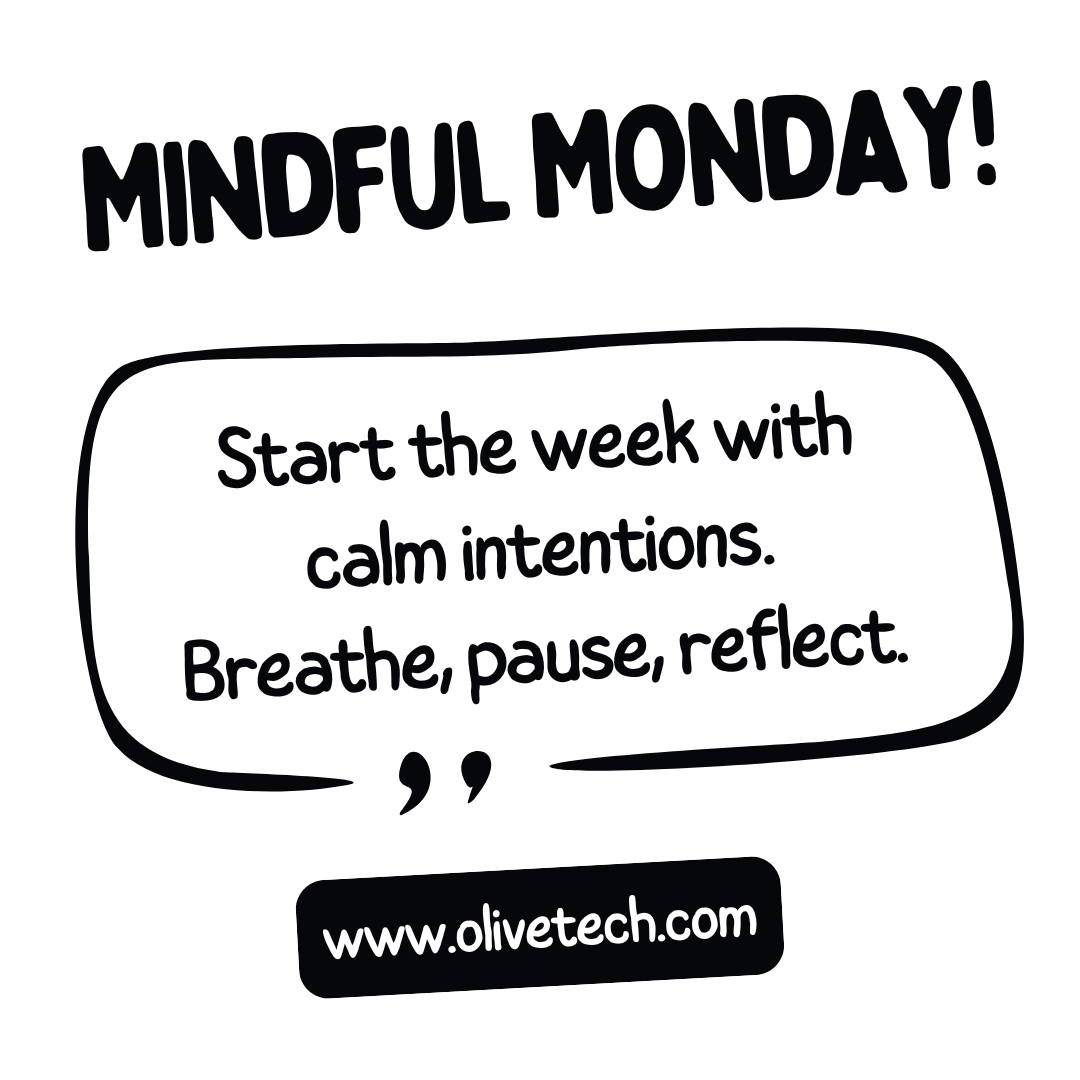 OliveTechnology's tweet image. #Monday #motivation #mindfulmonday