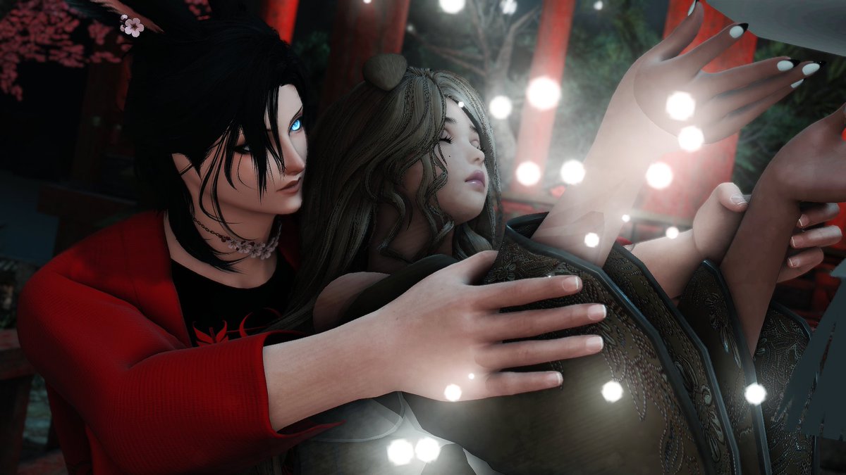 owii_ffxiv's tweet image. Like these lanterns, my love for you is a guiding light that never fades. ❤️

#LlamasScuffed #GposerAddict #BunWife #BunHusband #Pupgirl #FFXIV #FFXIVScreenshots