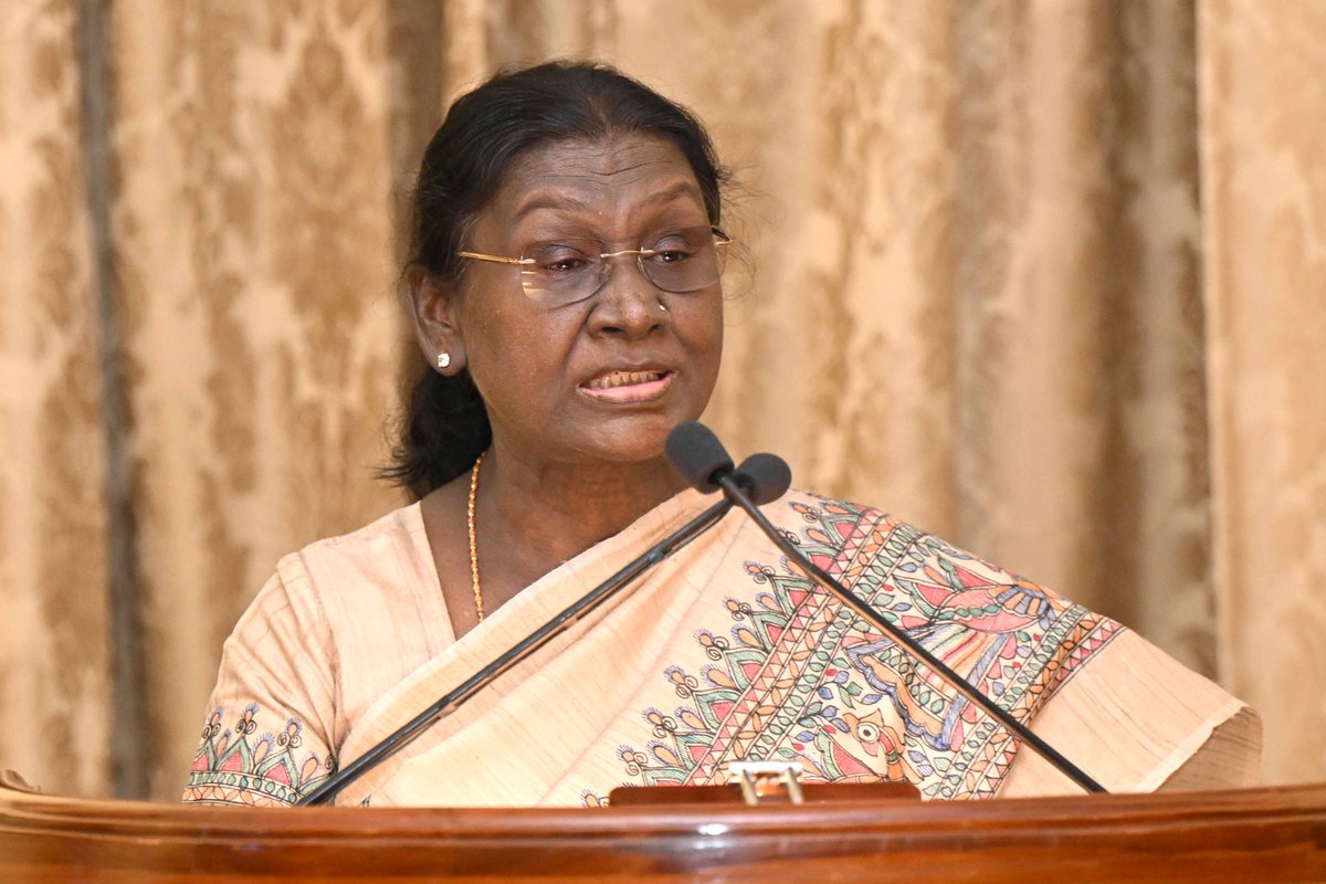 President of India tweet media