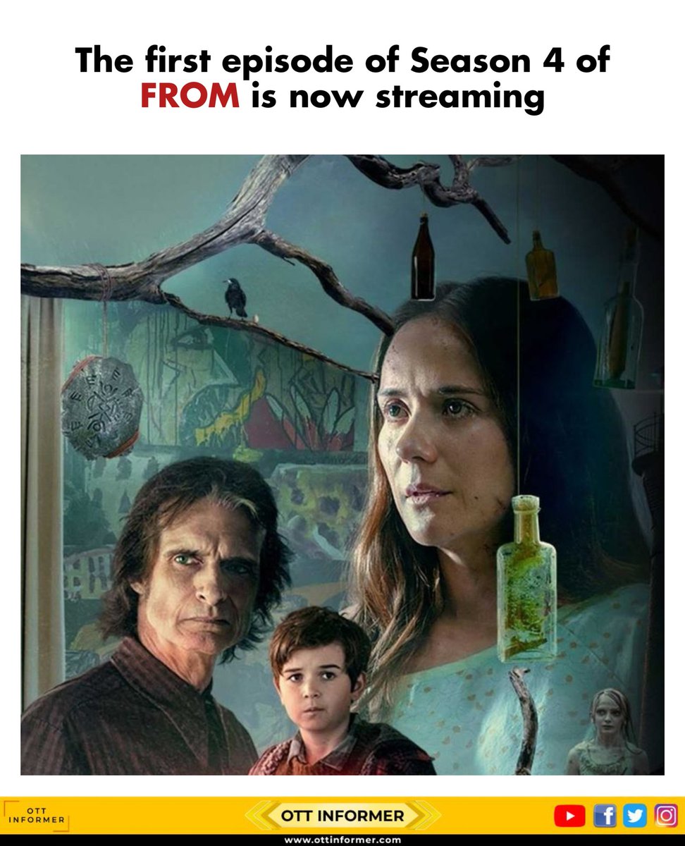 OTTInformer's tweet image. The first episode of Season 4 of FROM is now streaming!

#from #tvseries #tvshows #streamingnow #OTT