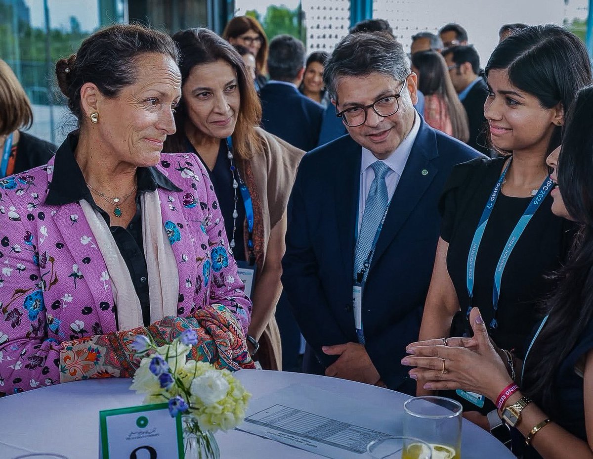 IsmailiInfo's tweet photo. Aga Khan University @AKUAlumnni
On April 17th, AKU alumni attending the Global Ismaili Health Professionals Conference were honoured by the inspiring presence of our Pro-Chancellor Princess Zahra Aga Khan. Her attendance was a meaningful gesture of recognition for the alumni community and reaffirmed the vision and values at the heart of our institution.

From mentoring current students and supporting scholarships, to leading healthcare, education, and development initiatives around the world, AKU graduates continue to give back in meaningful ways. Whether it’s through community service, knowledge sharing, or driving change in their professions, their commitment reflects the values they carried with them from AKU.

To our alumni – your continued commitment to the AKU mission is what makes evenings like these truly significant.

#AKUAlumnni #AKUSONAM #AKUMC
