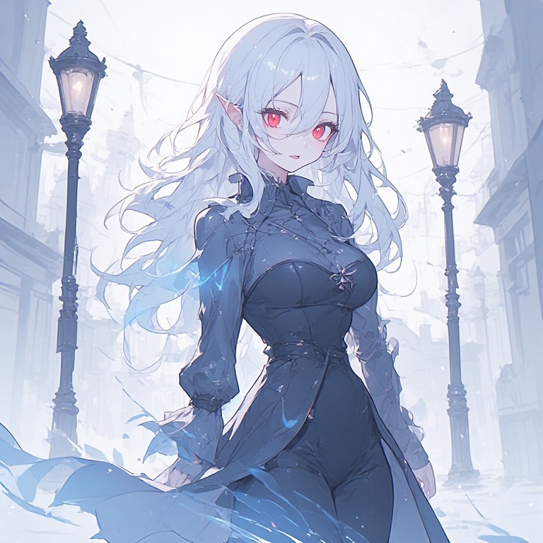 cinescopio0856's tweet image. #ia #girls #vampire #dark #fantasy