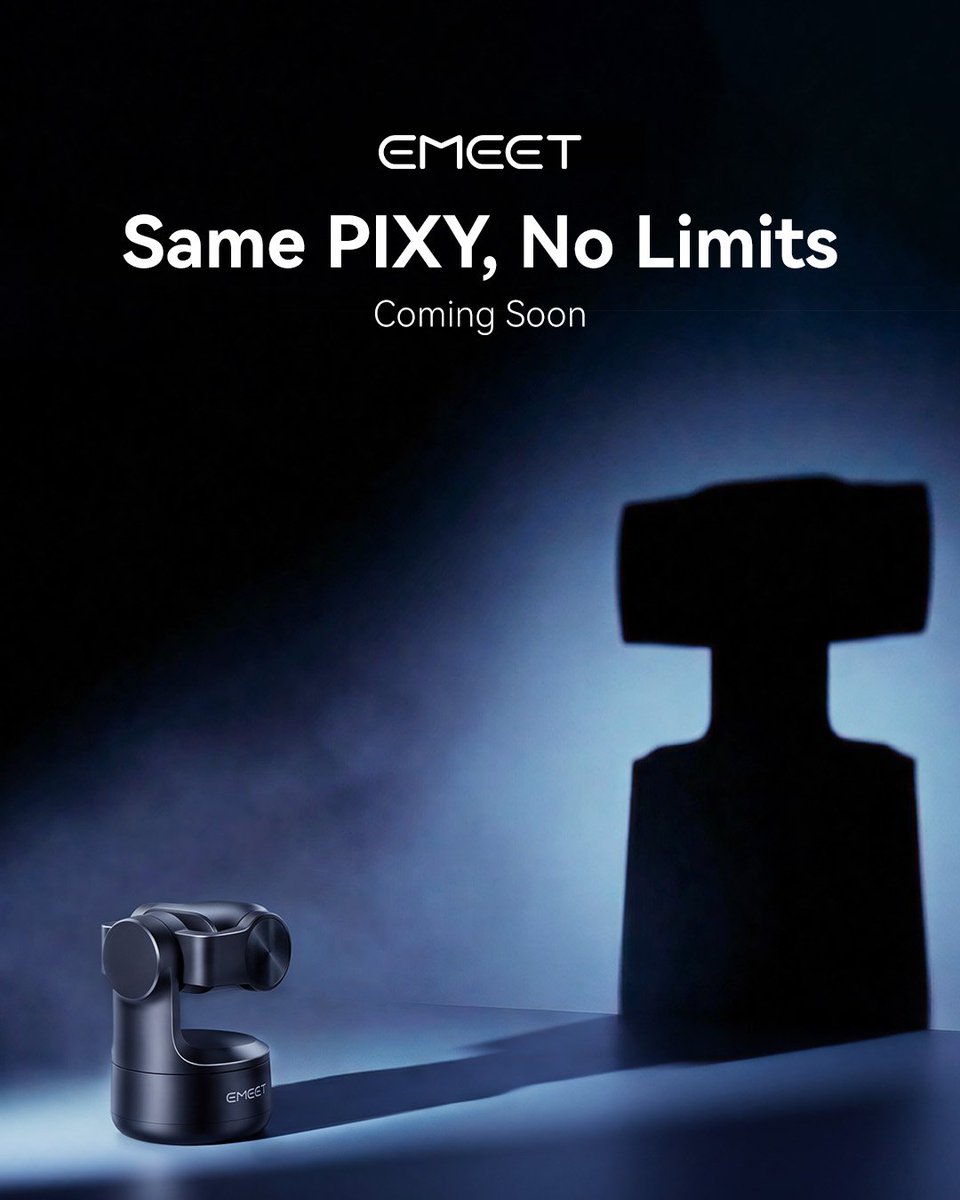 EMEET_Official's tweet image. 📢Another Big Boy is Coming Soon.
What do you think it would be? Drop your guess in the comment👇!
✨Stay Tuned!
#EMEET #EMEETPIXY #Newlaunch