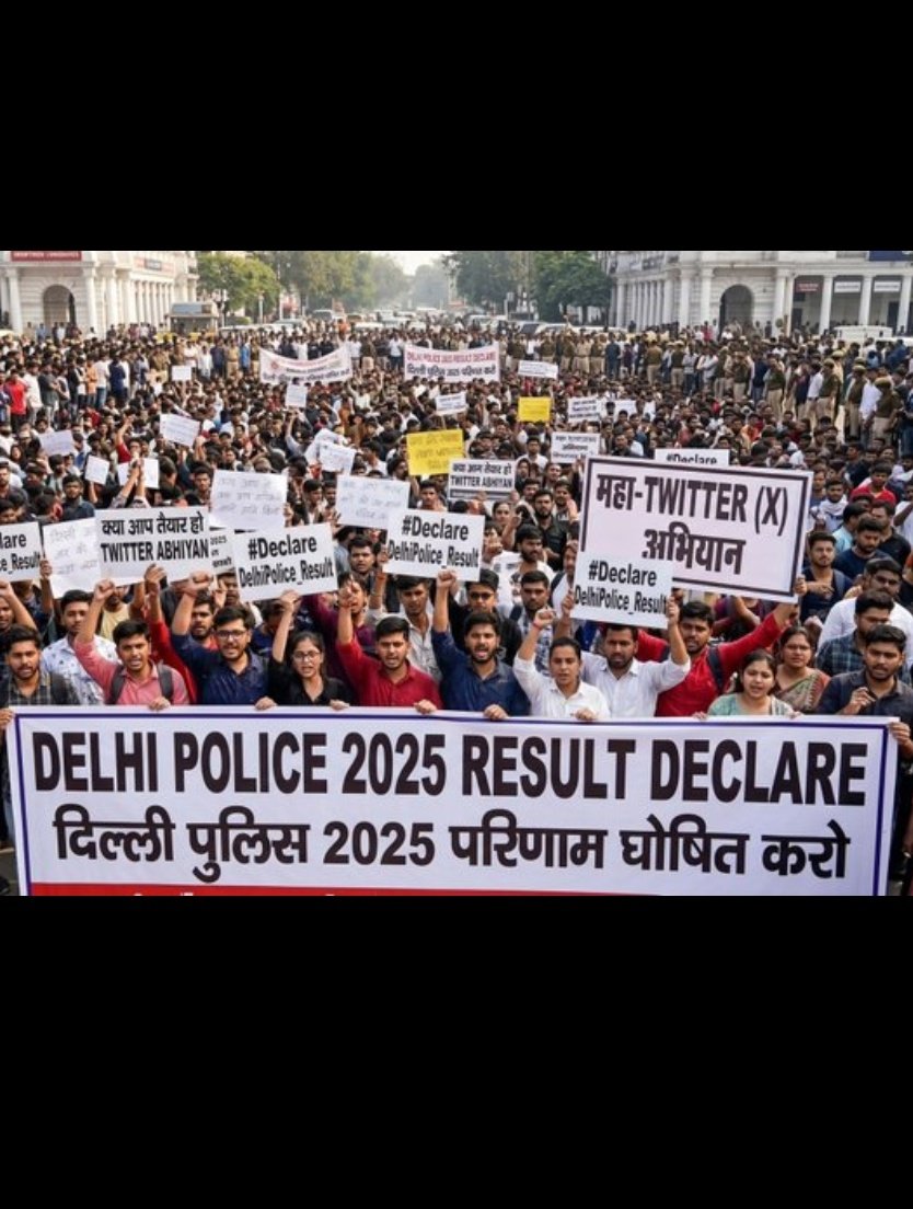 SSCNEWS_'s tweet photo. #Declare_DelhiPolice_Result
#Declare_rrbntpc2024_Result 

आज देश के छात्र परेशान हो चुके हैं। हर परीक्षा सही ढंग से पूरी नहीं हो पा रही, और Exam के बाद भी रिज़ल्ट समय पर नहीं आ रहा।
बच्चे साल-साल भर इंतजार कर रहे हैं, और भर्ती बोर्ड काम में रूई डाले कुंभकर्ण की नींद ले रही हैं। https://t.co/H02v0B5huw