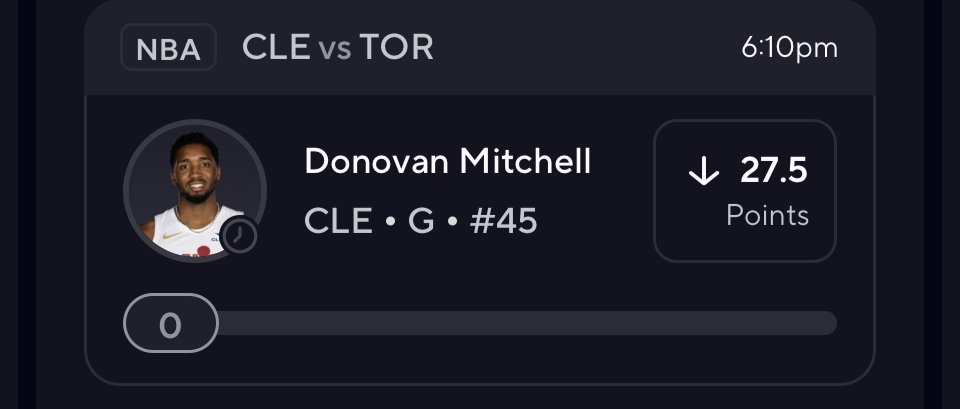 DreaLucky777's tweet image. I'M BACK!!

POTD - DONOVAN MITCHELL UNDER 27.5 POINTS!!

LIKE AND FOLLOW FOR MORE PROPS!

#pick6 #nba #prizepicks #potd #Gambling𝕏