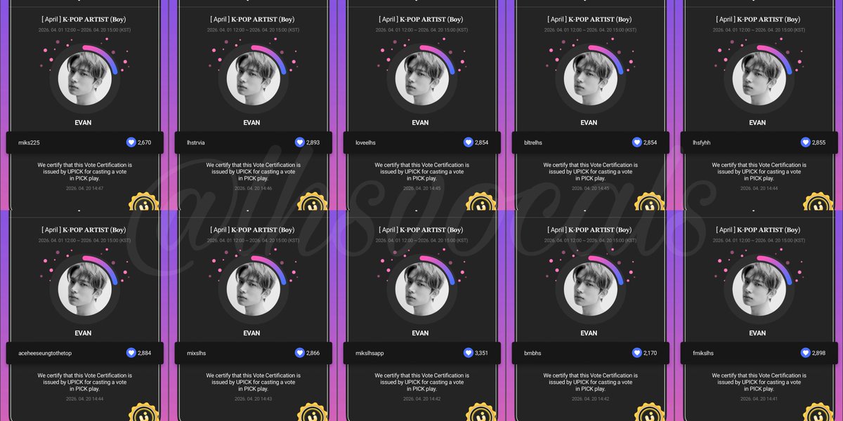 done droping for #Heeseung #Evan 🥹💖