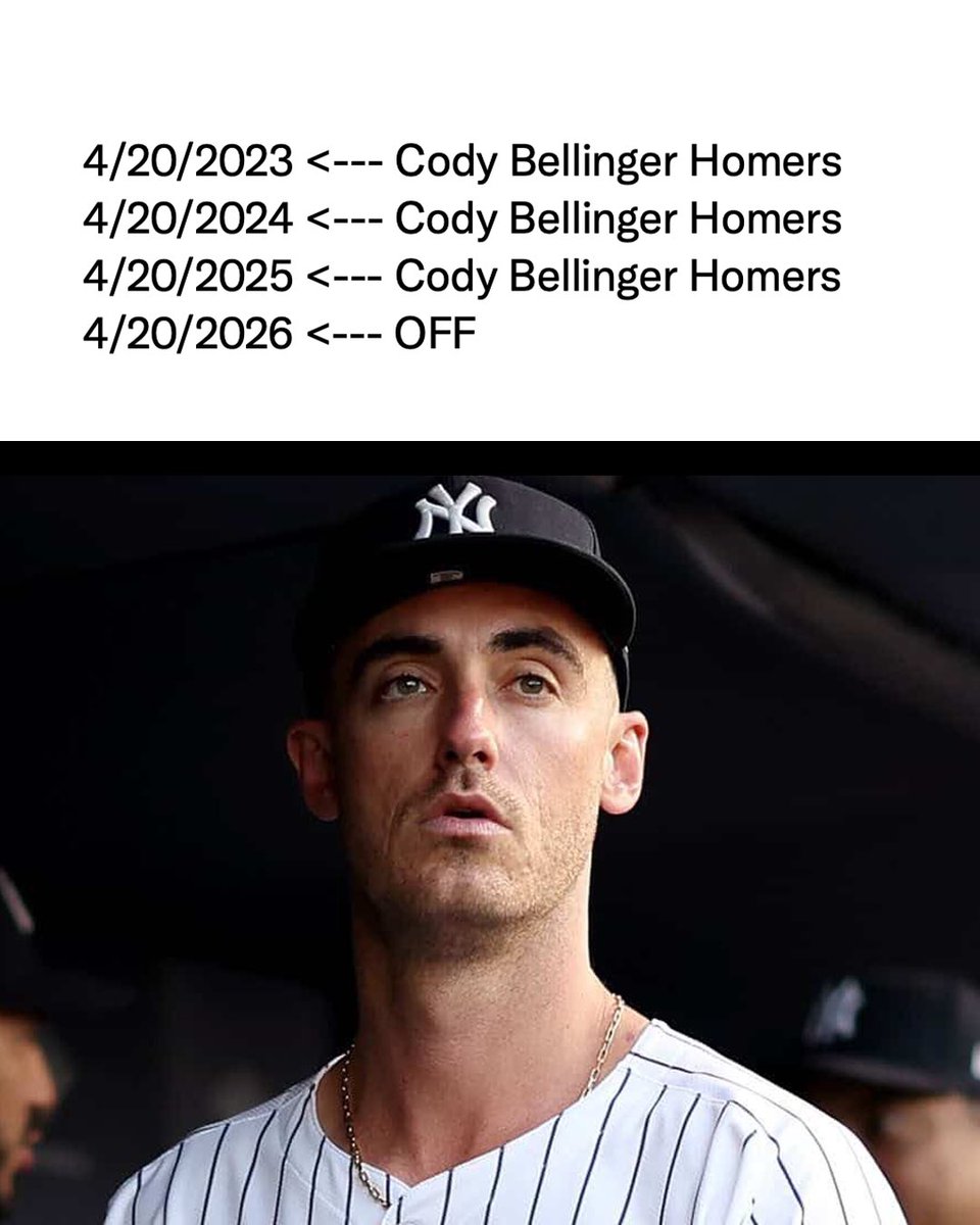DodgerHogs's tweet image. How is Belli not playing on 4/20 this year?

#Dodgers #Yankees #Cubs #420