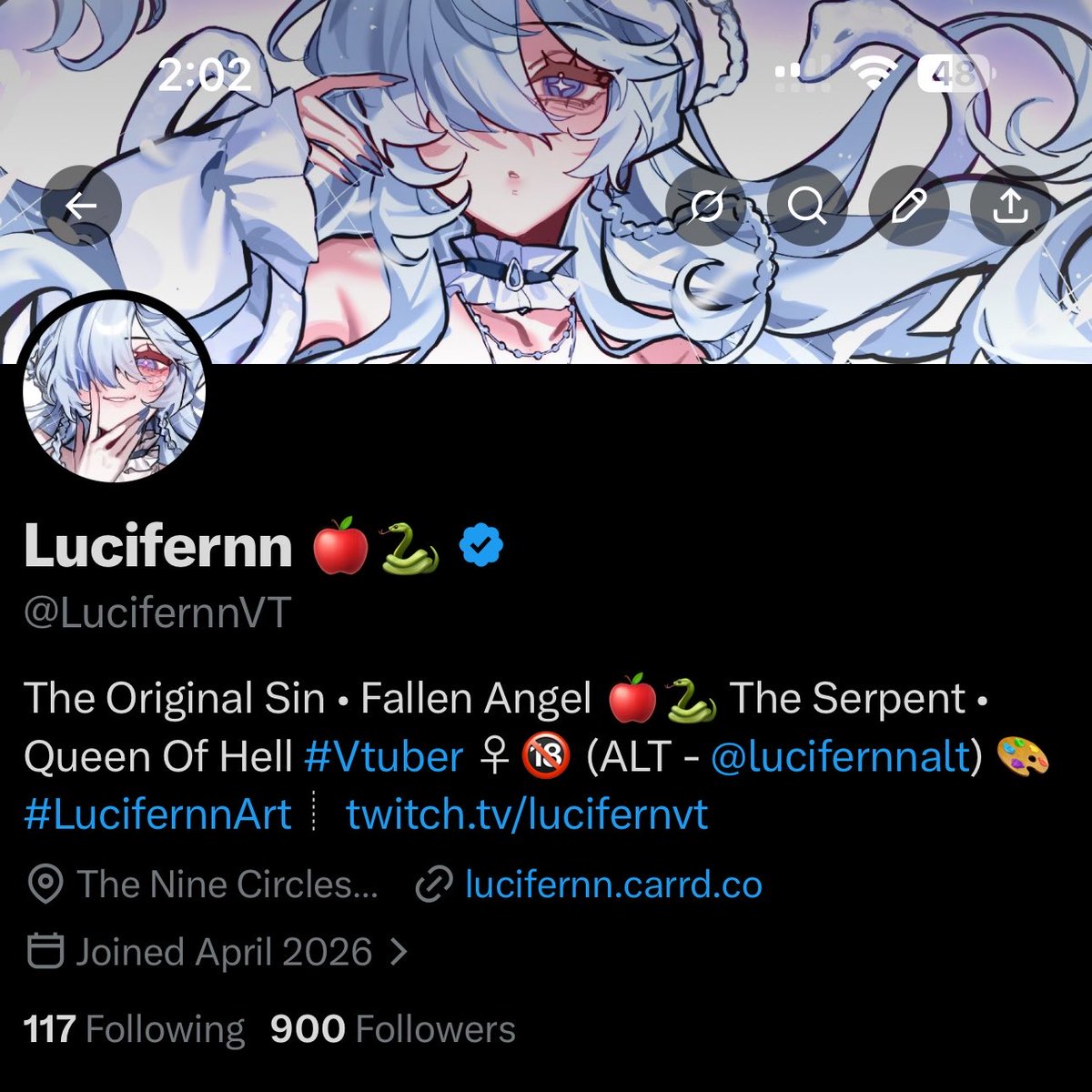 Lucifernn 🍎🐍 tweet media