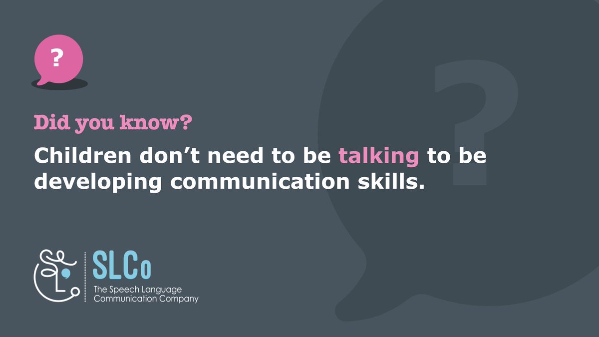 Speech Language Communication Company tweet media