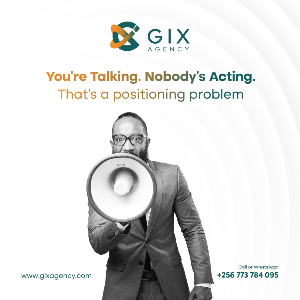 gixagency's tweet image. You're posting and working hard, but not getting calls? That's a positioning problem, not content. Your brand needs to inspire action. We can help!

Call or WhatsApp:
+256773784095

#GIXAgency #TechSolutions #DigitalMarketing #BusinessGrowth #OnlineVisibility