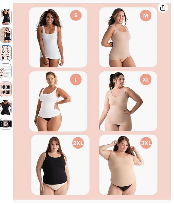 SecretSucc87301's tweet photo. This shapewear cami is trending in the US 🇺🇸
Instant tummy control + everyday comfort
👉 Link in comments

#viral
#trending
#explore
#usa
#usadeals
#amazonfinds
#amazondeals
#onlineshopping
#shopping
#viralproducts
#tiktokmademebuyit
#shapewear
#womenfashion
#dealalert
#mustha https://t.co/a7KnfOC83h