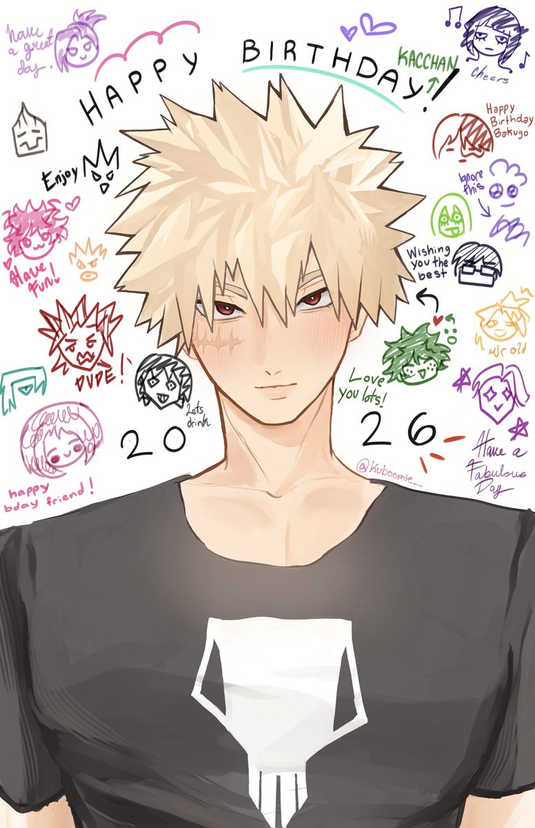 kuboomie_'s tweet photo. happy birthday kacchan 💥🎂
#爆豪勝己誕生祭2026 https://t.co/vSrERilJeW