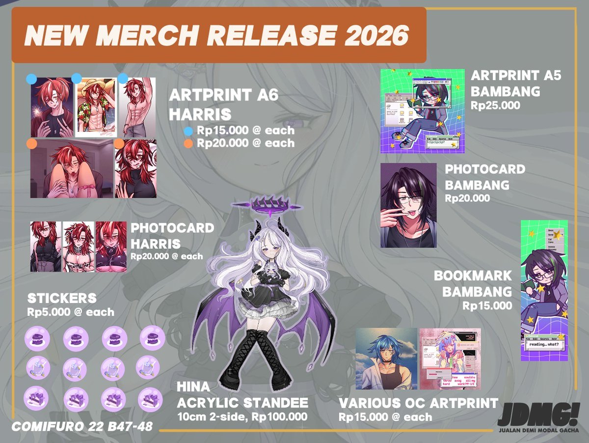 JDMGCircle's tweet photo. Merchandise catalog for CF 22

#Comifuro22 #comifuro #comifuro #comifuro22catalog https://t.co/n79s76nX8R