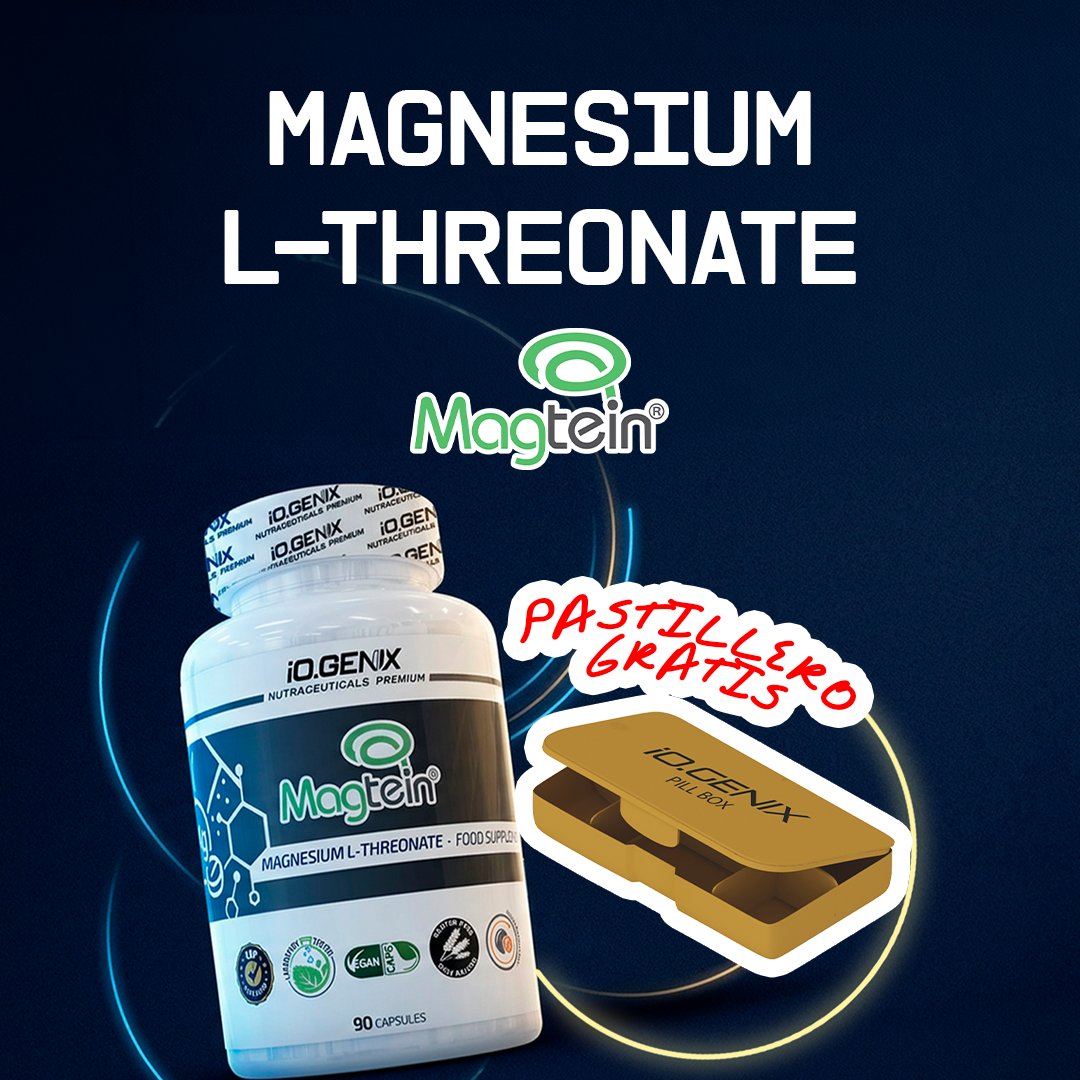 iogenix's tweet photo. 🎁 Por la compra de 1 Magnesium L-Threonate, llévate un pill box gratis.

🧠 Una promo pensada para hacer tu rutina más práctica: compras tu treonato de magnesio y te llevas un pastillero para transportar tu suplementación cómodamente.

https://t.co/lVGgSpsGj8 https://t.co/NbFBFgiB0Z