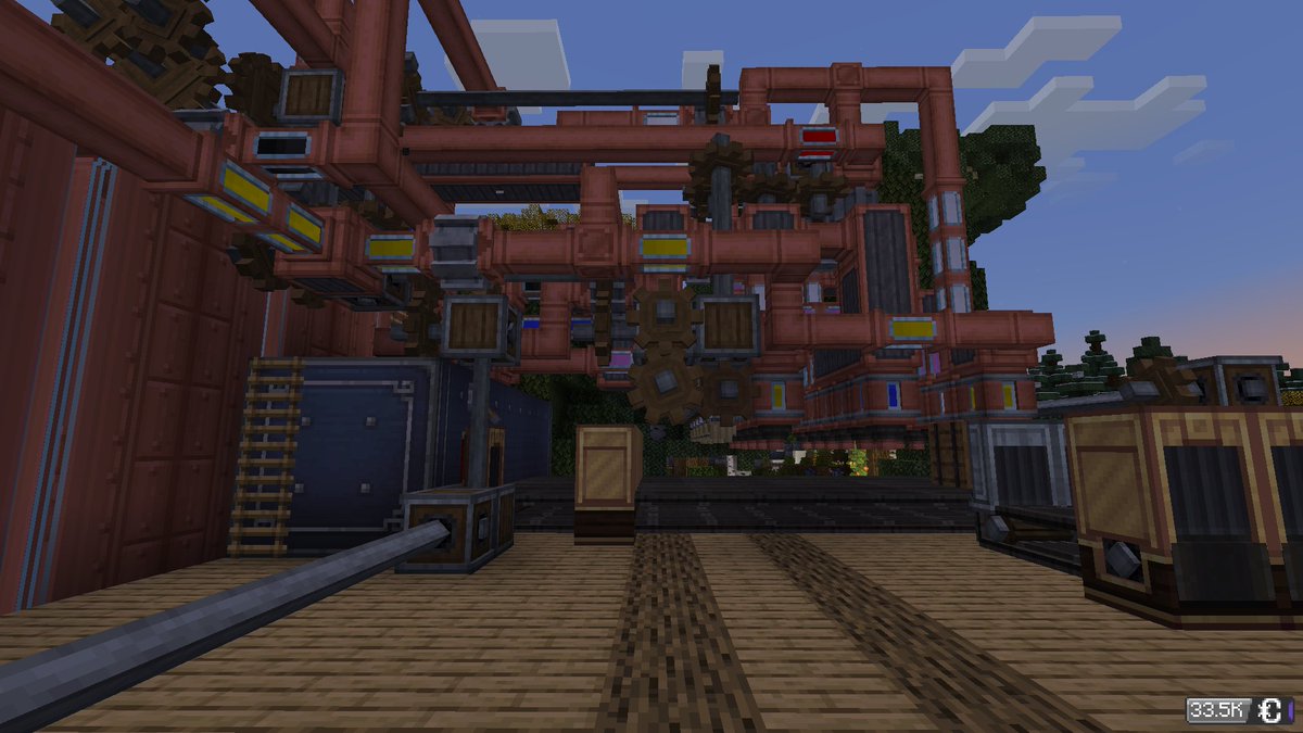 mattyouse20's tweet image. Look, this is a chaotic jungle of pipes. 
But looking on the bright side, at least it's still functional.
看看啊 这里是混乱水管丛林
不过在往好的一看 至少还在运作
#cobblemon #create