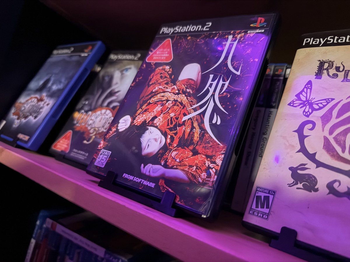 EvilCherryBerry's tweet image. Kuon has been added to my growing videogame collection ✨ I look forward to trying this out later this year! ✨

#videogames #ps2