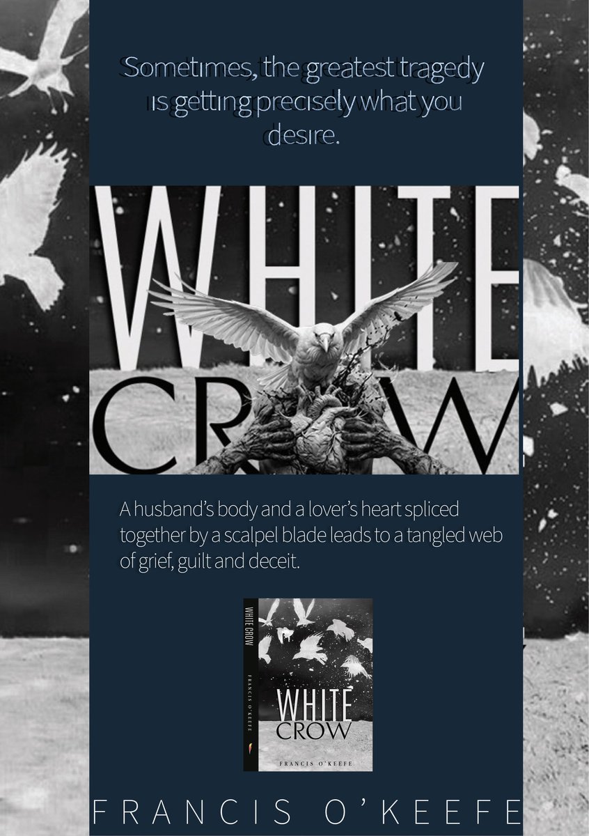 Francis O’Keefe. White Crow available 24th April. tweet media