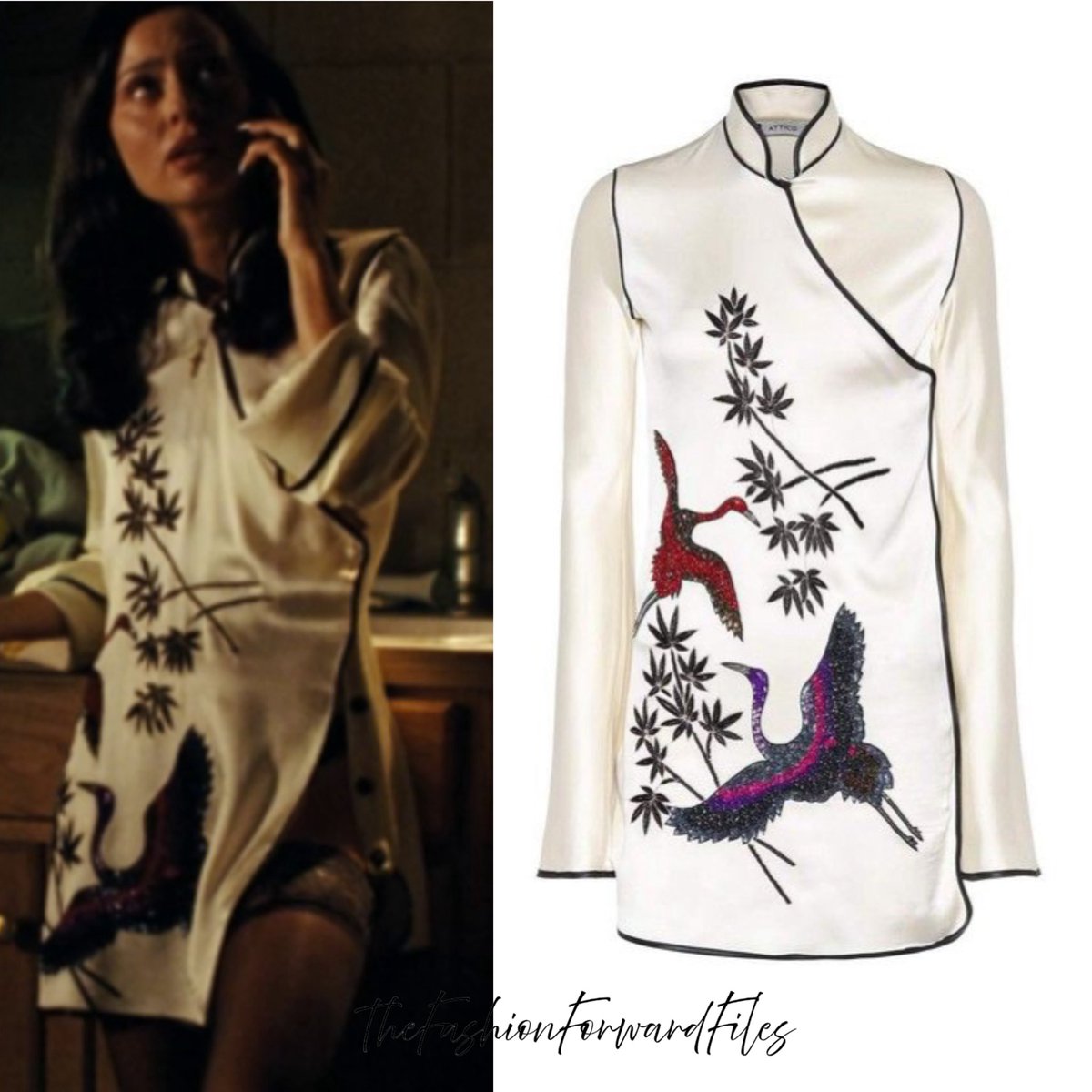 FashFwrdFiles's tweet photo. Alexa Demie as Maddy Perez in Euphoria season 3 wears a The Attico Elena Kimono Dress.
#theattico #alexademie #maddyperez #kimono #euphoria https://t.co/Je5cjBIlfw
