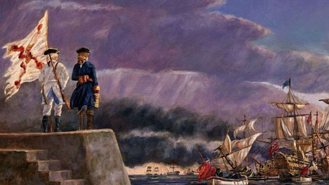 GestasdeEspaNa's tweet photo. Tal día como hoy de 1741, de madrugada, la defensa de Blas de Lezo en el castillo de san Felipe de Barajas conseguía frustrar el último gran asalto inglés. 

Tras este intento, y por las muchas bajas que estaban sufriendo, los ingleses decidirían retirarse de Cartagena de Indias. https://t.co/ZY2RxWFu8v