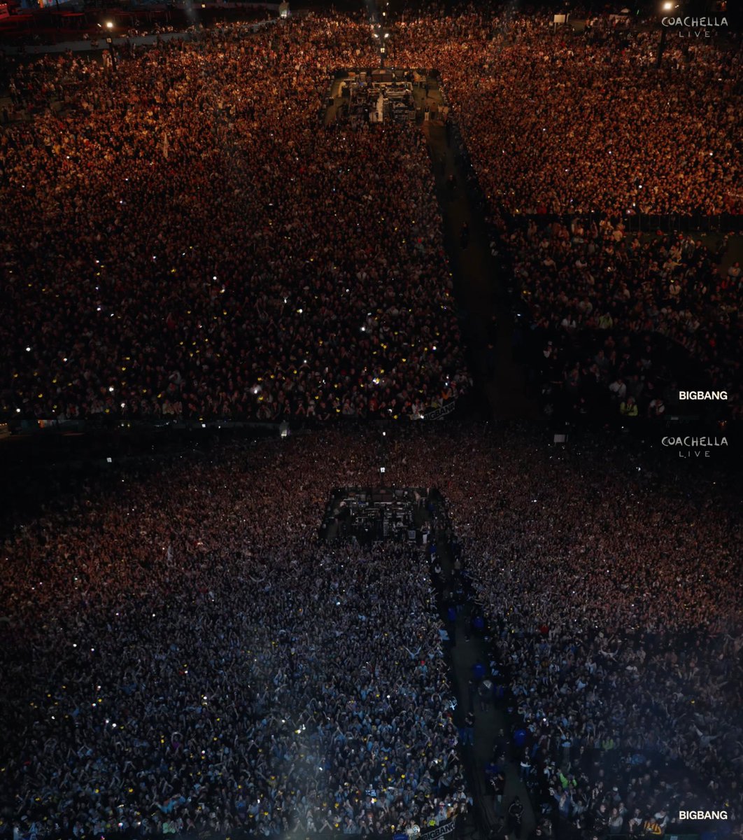 BIGBANG without an english album or heavy western promotion still pulled massive crowds, trended everywhere, made BANGCHELLA the talk of the scene and even influenced asian artists out there!oh BIGBANG, you are an icon, legendary group that will go down in history for your impact