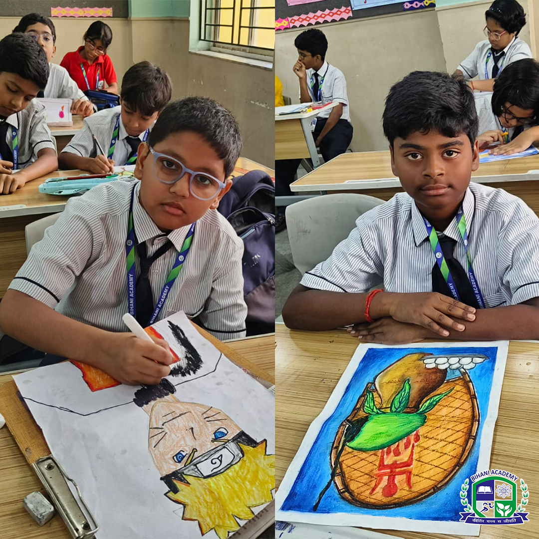 bihani_academy's tweet image. The Art Competition for Classes VI to VIII brought together creativity and originality, as students translated their ideas into compelling visual forms. 
#BihaniAcademy #ArtCompetition #CreativeExpression  #BeyondAcademics