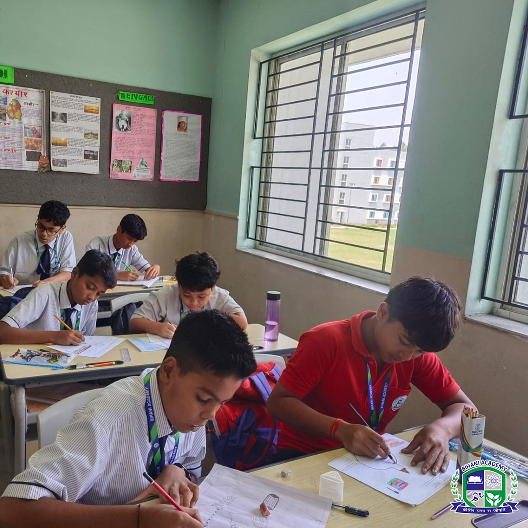 bihani_academy's tweet image. The Art Competition for Classes VI to VIII brought together creativity and originality, as students translated their ideas into compelling visual forms. 
#BihaniAcademy #ArtCompetition #CreativeExpression  #BeyondAcademics