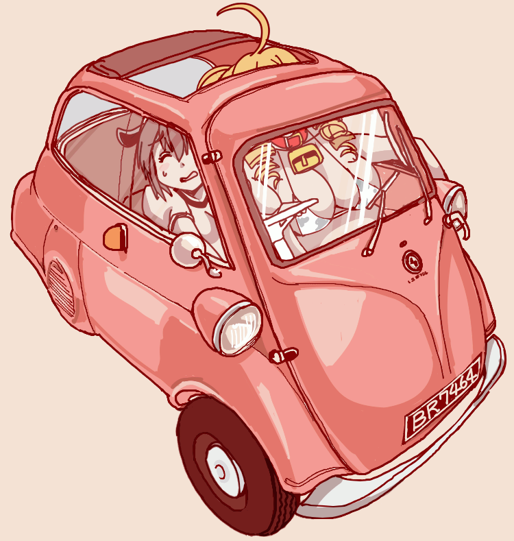 #クルマやバイクを描いてる人は見せびらかしましょう 