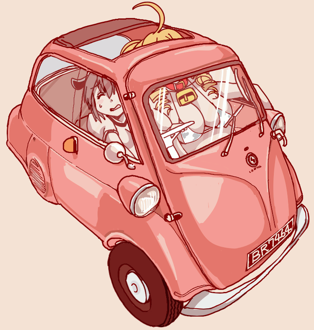 #クルマやバイクを描いてる人は見せびらかしましょう 