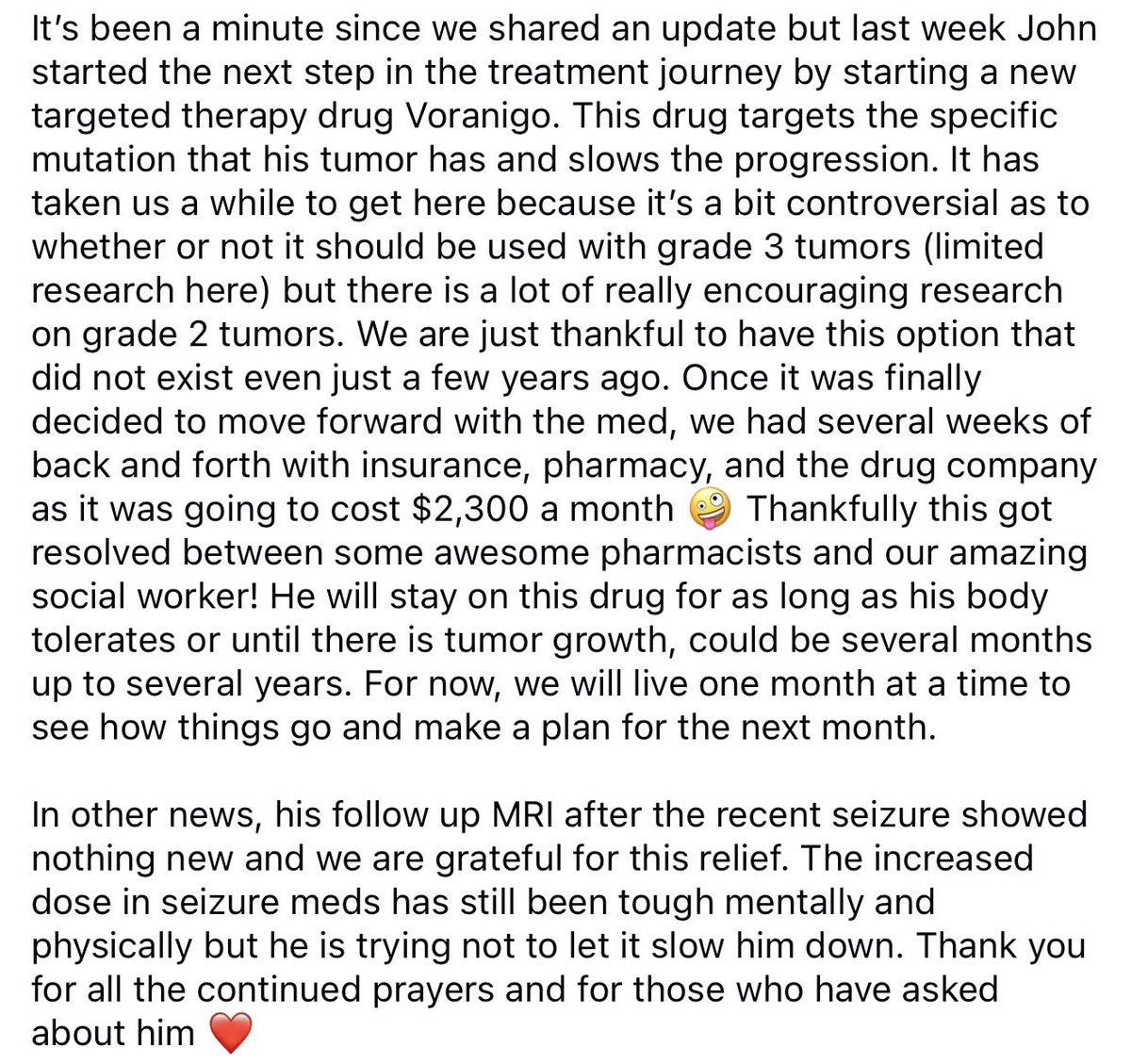 ebethampton's tweet photo. A little update and a video of @johncduncan jumping rope. https://t.co/QPqOfWYnBg