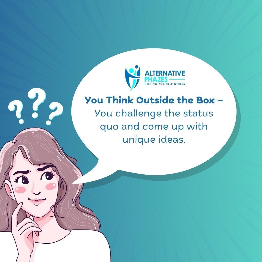 alternativephaz's tweet image. Think Different. Grow Different 💡

Don’t be afraid to stand out. That’s where innovation begins.

alternativephazes.com

#ThinkOutsideTheBox #InnovationMindset #CreativeThinking #GrowthMindset #MentalWellness #EntrepreneurMindset #AlternativePhazes