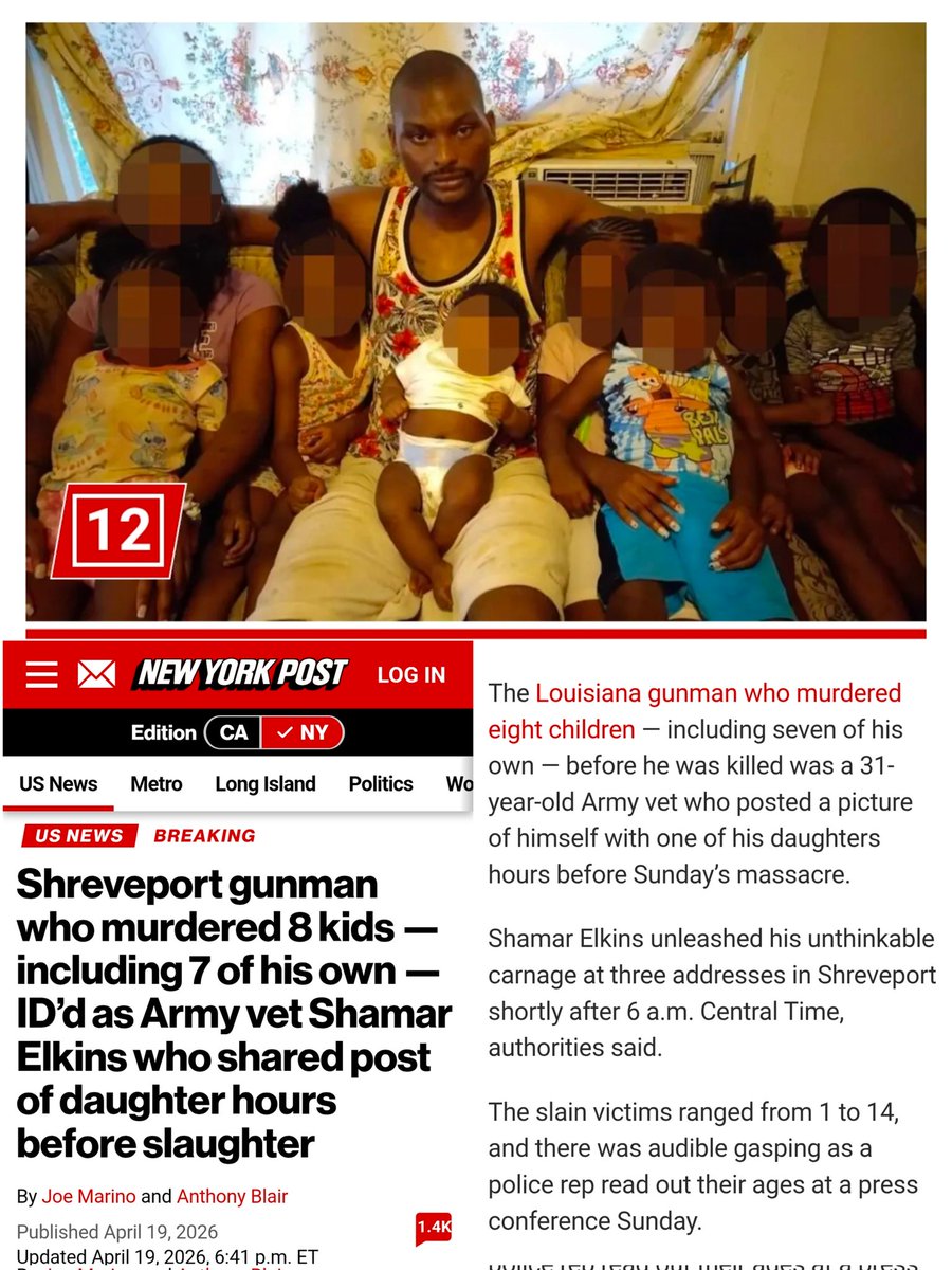 realMagaDAD's tweet image. #CRAZY #SAD  nypost.com/2026/04/19/us-…