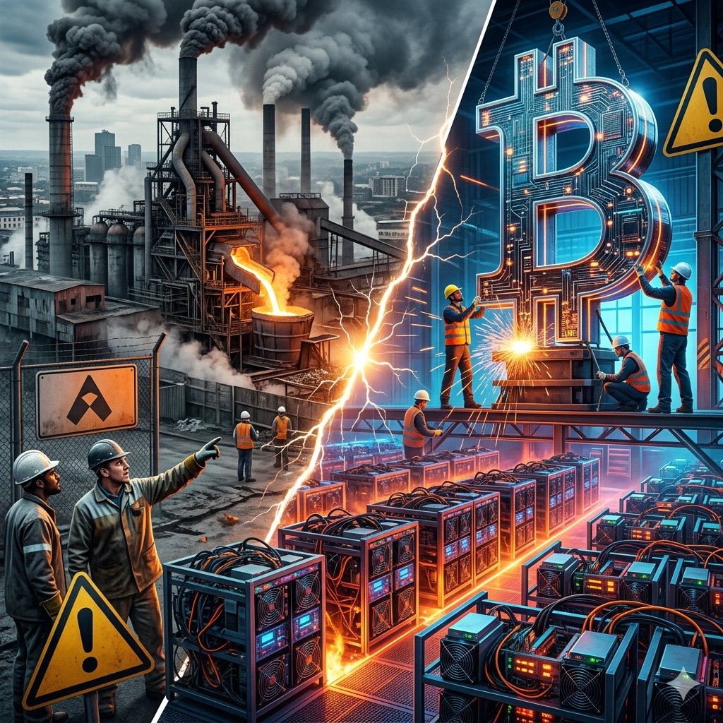 TheBitcoin__'s tweet image. The bitcoin industry is growing and attracting big investors. The sale of the smelter to NYDIG is a significant step in the consolidation of the sector. The future of #Bitcoin looks bright! #Innovation #Technology