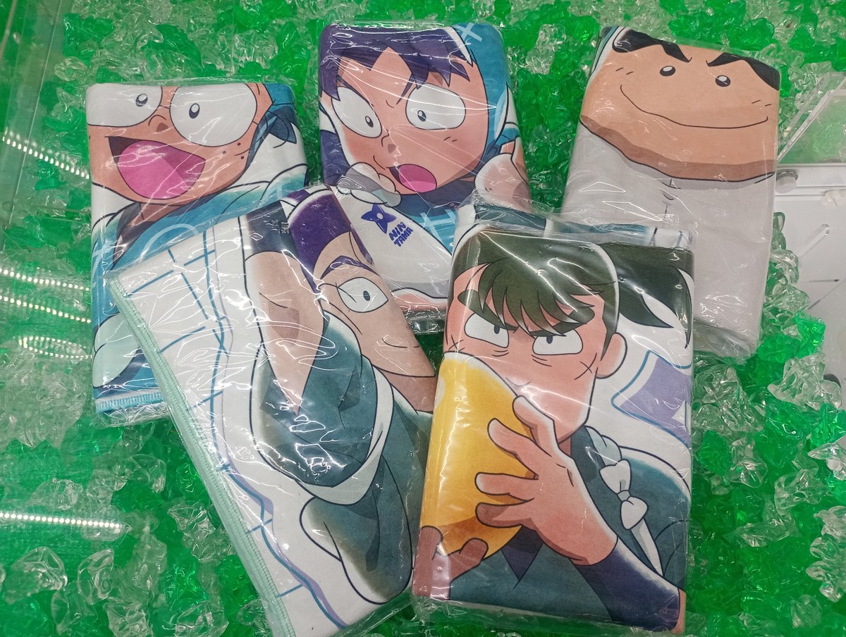 忍たま乱太郎 #ラウンドワン限定プライズ 本日フェイスタオルが全種再