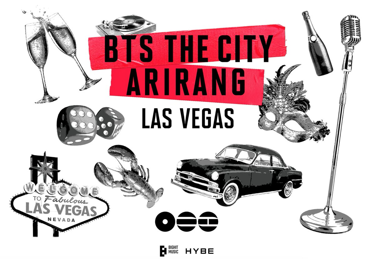 USBTSARMY's tweet photo. BTS THE CITY 'ARIRANG' will be held in conjunction with the ‘BTS WORLD TOUR 'ARIRANG'’ in LAS VEGAS and BUSAN!!! 🎉

LAS VEGAS Schedule: 
Wed, May 20 - Sun, May 31 (PDT)
🔗 https://t.co/1OkOqNmBmI

BUSAN Schedule: 
Fri, June 5 - Sun, June 21 (KST)
🔗 https://t.co/iUpBKFWzZX https://t.co/cBzzH0t8cQ